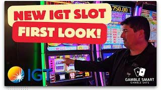 Exclusive First Look - "Cash Up Jackpots" by IGT 3 Reel Slot Machine Similar to Top Dollar #IGT