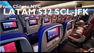 Red-Eye from Chile on Economy | LATAM LA 532 SCL-JFK