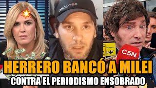 Herrero BANCÓ a MILEI PRESIDENTE y DESTRUYÓ a Canosa y los operadores de la casta | Break Point