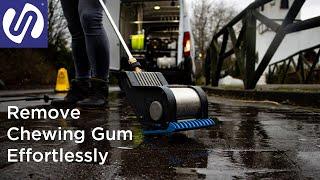 Removing Chewing Gum with the Hotcube 2 and Chewing Gum Remover!