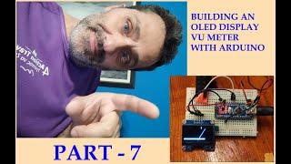 OLED VU METER with Arduino - Part 7 - stereo display