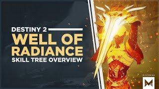 Destiny 2: Forsaken - Well Of Radiance Warlock Subclass Skill Tree & Gameplay, The Ultimate Support!