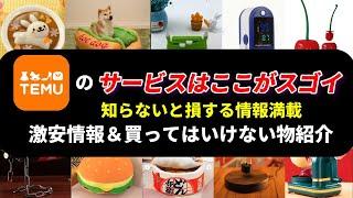 TEMU激安商品の買い方！Amazonよりも凄いサービス！TEMUの買ってはいけないもの！#temu