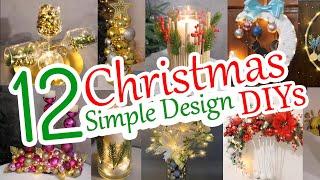 12 Simple DIY Christmas Decoration Ideas You Can Make at Home | 2024