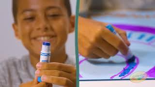 Crayola Washable Paint Sticks || Crayola Product Demo