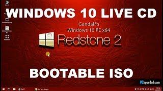 How to create Bootable Windows 10 Live CD ISO FREE Download 2017