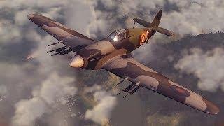 World of Warplanes: Flying the T5 Hawker Hurricane Mk II @ Asian Border - Decent game