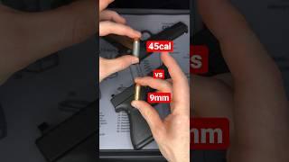 WHY 9mm is better than 45cal  #shorts #demolitionranch #edc
