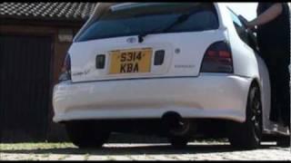 Toyota Starlet Glanza V Turbo - Fujitsubo Power Getter Exhaust System