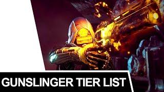 DESTINY 2 PvE Tier List - Gunslinger: Does it Shoot Straight?