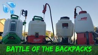 Flowzone Typhoon 2V vs Chapin 20v vs Solo 416 li vs Milwaukee M18 switch tank | Whats the best?