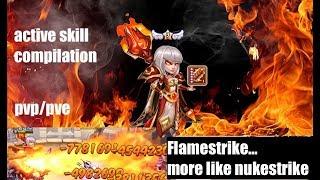 Flamestrike Nuclear Launches Compilation [Idle Heroes]