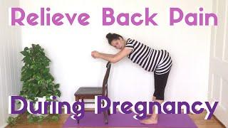 The 4 Best Stretches to Relieve Back Pain During Pregnancy (they're so simple!)