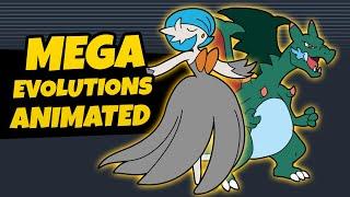 ALL MEGA EVOLUTIONS ANIMATED! ⭐ Pokemon Evolution Animation