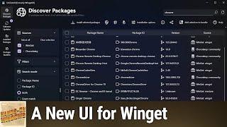 A New UI for Winget - Exploring UniGetUI