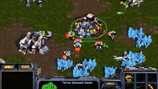 StarCraft: Brood War Gameplay Elitemxsniper vs Gabriel410GM parte 1