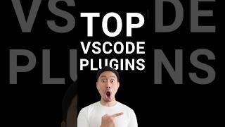 Popular VSCODE Plugins #shorts