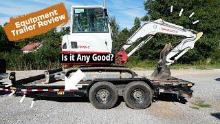 (Honest Review) Big Tex 14 ET Equipment Trailer For Skid Steers and Mini Excavators