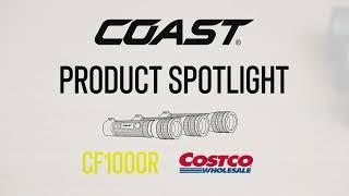 COAST CF1000R Costco Exclusive Rechargeable Flashlight - Product Spotlight