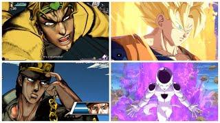 JoJo vs Dragon Ball: The Most Iconic Super Moves! | DIO vs Jotaro vs Goku vs Frieza