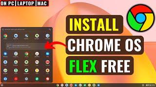 Chrome OS Flex Install on PC & Laptop (How to) | Download | 2024