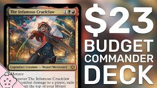 The Infamous Cruelclaw | Budget Commander Deck Tech $23 | $0.50 or Less | EDH | MTG | Commander