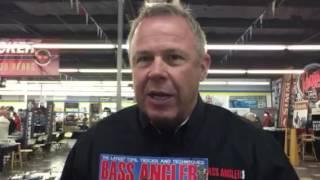 Mark Lassagne at Bass A Thon with Bass Angler Magazine