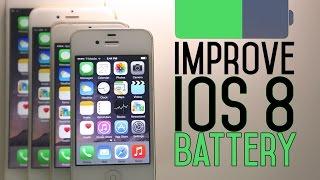 How To Improve iOS 8 Battery Life - iPhone, iPad & iPod Tips