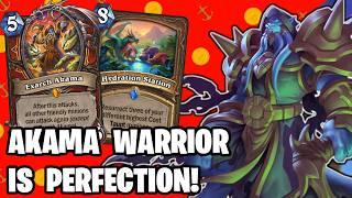 Make Opponents CRY with Akama Warrior! Great Dark Beyond Hearthstone Warrior Deck