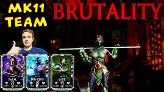 MK Mobile. Brutality MK11 Team is INSANE! Destroying Faction Wars with EPIC Brutalities.