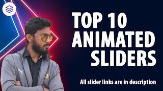 Top 10 Animated Slider 2020 | Best Slider In Codepen