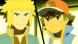 Lucario vs Luxray (DUB) - Ash vs Volkner - Pokémon Journeys: The Series