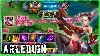 Heroes Evolved - Arlequin Best Bulid Heroes Evolved 2022 Game Mobile