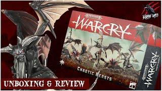 WARCRY CHAOTIC BEASTS UNBOXING REVIEW -  Warhammer Age Of Sigmar - Use As Warcry Thralls & Allies