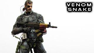 Play Arts Kai VENOM SNAKE Figure Review