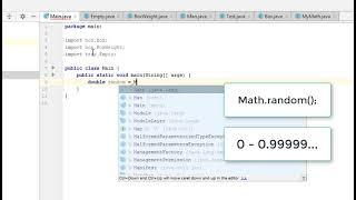 27. Java methods string.format, toString and random