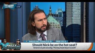 FIRST THINGS FIRST | Nick Wright RIPS Nick Sirianni, Philadelphia Eagles NEED To Fire Him NOW | NFL