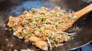 Take-out Style Chicken Fried Rice adapted from Jason Farmer.