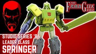 Studio Series '86 Leader SPRINGER: EmGo's Transformers Reviews N' Stuff