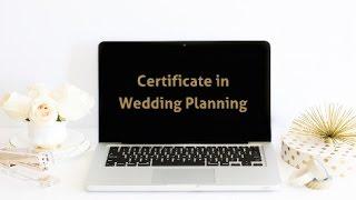 Certificate in Wedding Planning