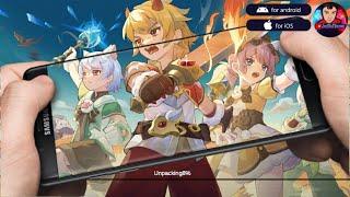 DIVINE TREE: M HERO ORIGINS (EN/BETA) 2024 Online-MMORPG Mobile Android-Gameplay