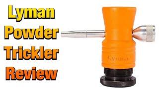 Lyman Brass Smith Powder Trickler Review