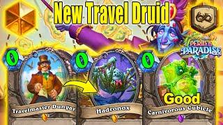 New Travel Wall Druid is Unbeatable When I Am In Charge At Perils in Paradise Mini-Set | Hearthstone