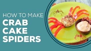 Crunchy Crab Cake Spiders - Blast from the Past