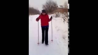 Ходьба с лыжными палками после инсульта / Walking with ski poles after stroke