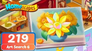 Homescapes - Day 219 - Art Search Day 6 - Gameplay Story