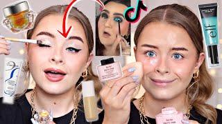 TIKTOK MADE ME BUY IT!! Testing viral makeup 