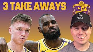 What We Learned From Lakers vs Cavs, What Needs Fixed?