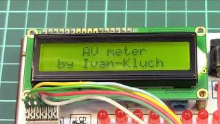 ВольтАмперМетр на ATmega8 LCD1602 своими руками