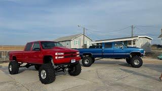 Huge crew cab 88-98 Chevy 3500 solid axle build